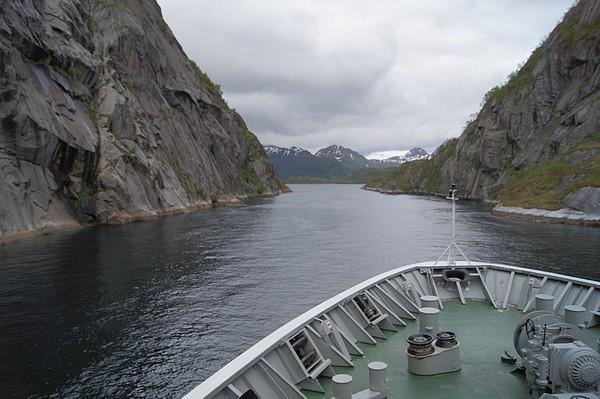 Sortie du Trollfjord