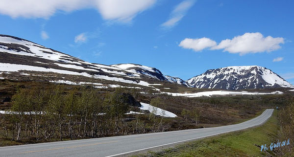 Paysage de la E6
Keywords: Scandinavie;Norvege;Laponie;E6