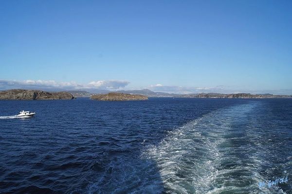 DÃ©part de Bergen
Keywords: Norvege;Express Cotier;Bergen