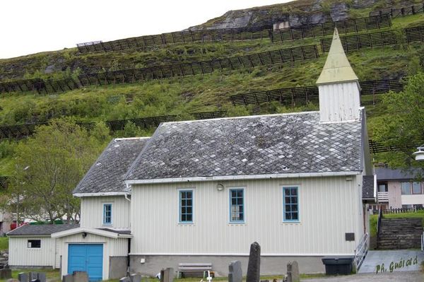 Hammerfest, chapelle
Keywords: NorvÃ¨ge;Express Cotier;Hammerfest