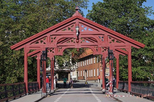 Trondheim, le vieux pont
Keywords: Norvege;Express Cotier;Trondheim