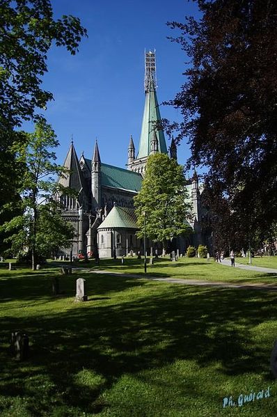 Tronheim, la cathÃ©drale
Keywords: Norvege;Express Cotier;Trondheim