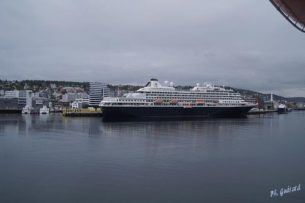 ArrivÃ©e Ã  Tromso
Keywords: Norvege;Express Cotier;Tromso
