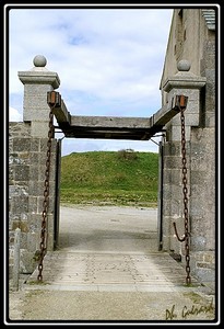 pont d'acc�s � la cour