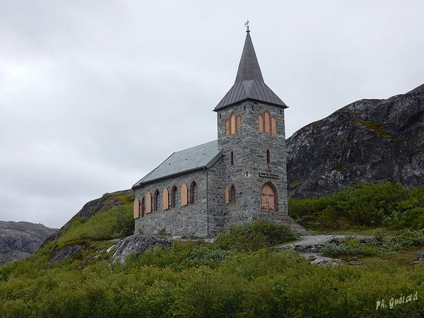 Chapelle Oscar II Ã  Grense Jakobselv
Keywords: Scandinavie;Norvege;Laponie;Grense Jakobselv